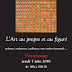 Nathaniel  - artiste peintre plasticien - Exposition du 5 au 16 juin 2018 - Galerie MONA LISA / L'Art au propre et au figuré - Paris