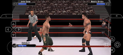 تحميل لعبة المصارعة 2008 WWE للاندرويد بدون Obb على محاكي PPSSPP