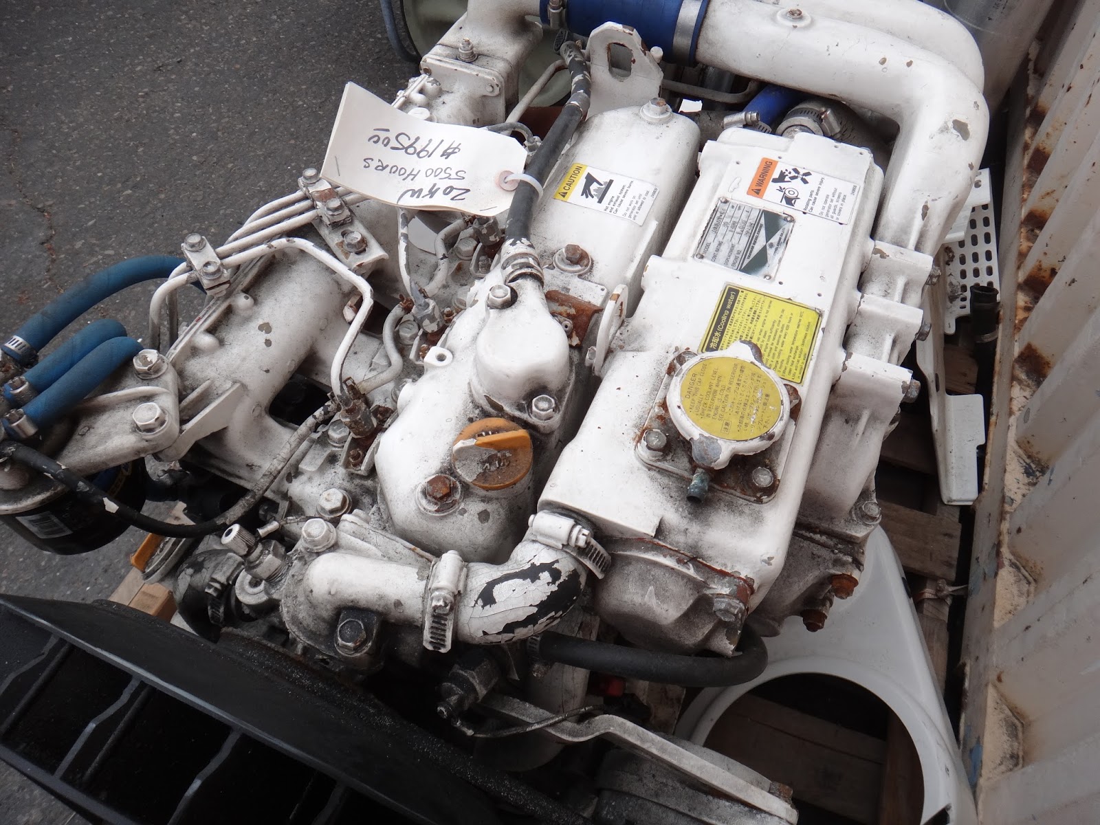 Yanmar 4 Cylinder Diesel Engine