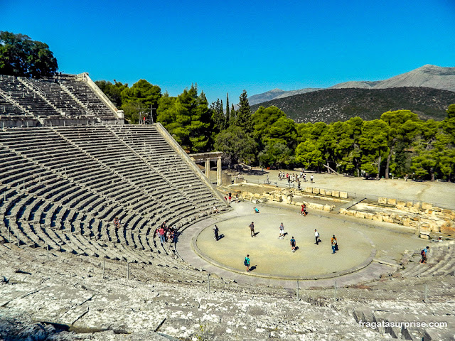 Teatro de Epidauros, Grécia