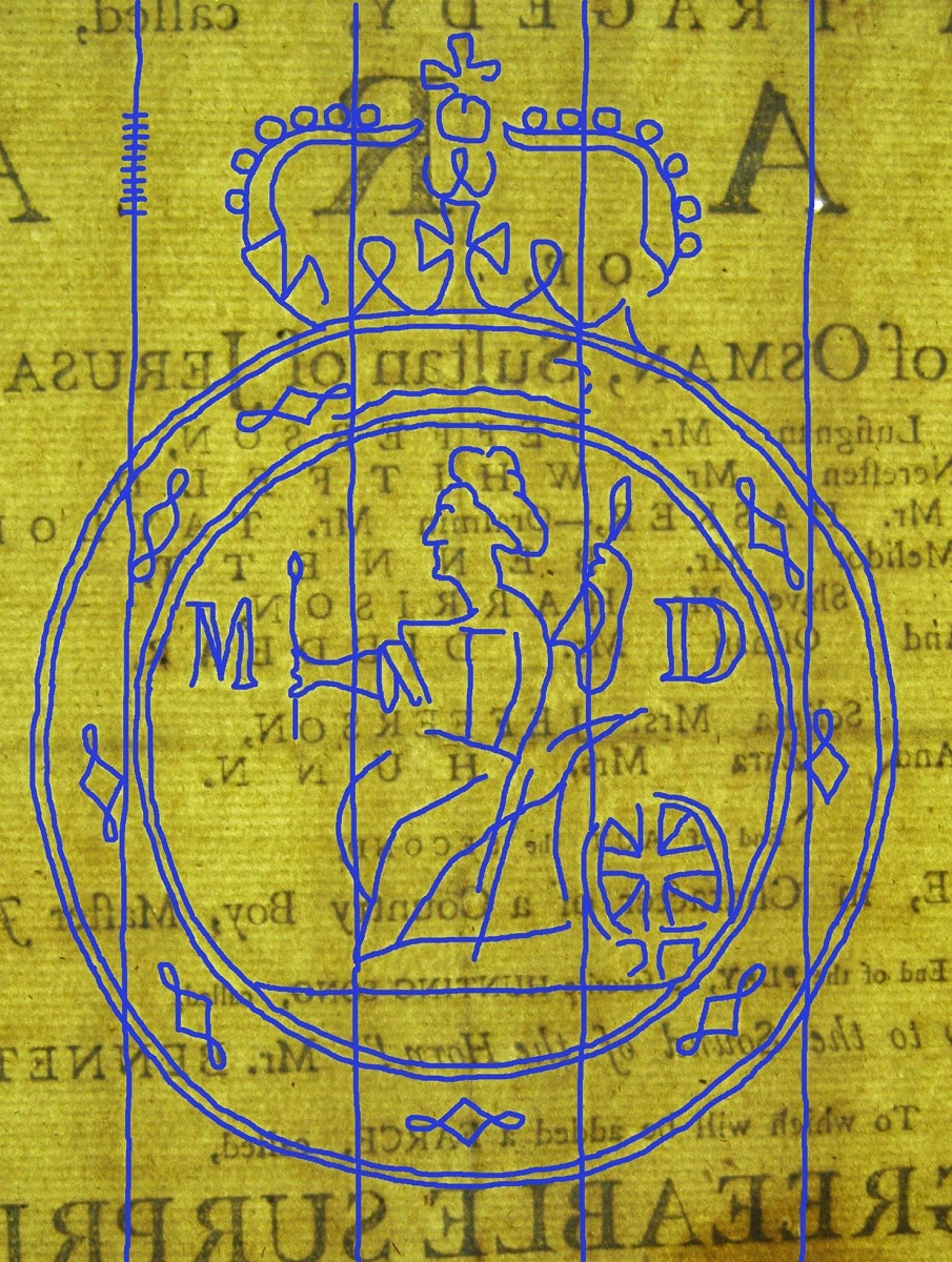 Exeter Working Papers in Book History Devon watermarks Britannia