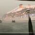 Costa Deliziosa a Venezia durante temporale