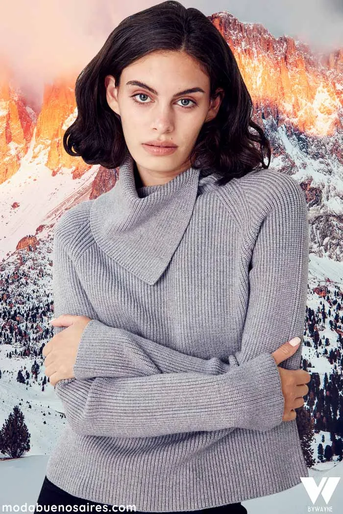 sweaters abrigados invierno 2021 moda mujer