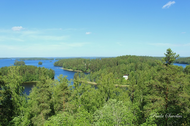 Hakamäen näkötornin maisemaa