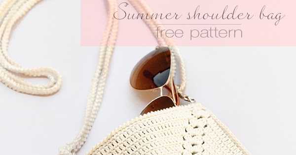 How to make a Summer Crochet Shoulder Bag