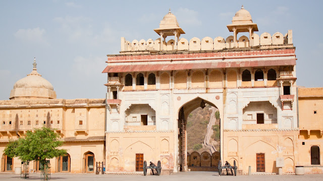 Amer Fort or Amber Fort Jaipur Rajasthan India Royalty Free Stock Images pictures