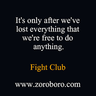 Fight Club Quotes. Fight Club MoviesBook Quotes by Chuck Palahniuk (Fight Club Inspirational Quotes Images, Posters)