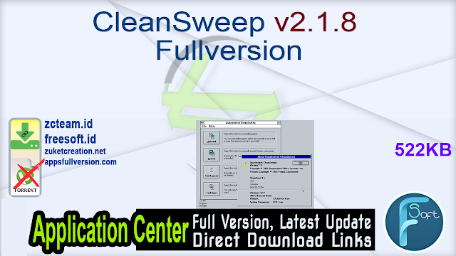 CleanSweep v2.1.8 Fullversion