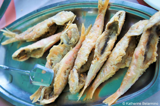 Traditional Greek Foods: Barbounia (μπαρμπούνι) Red Mullet Fish