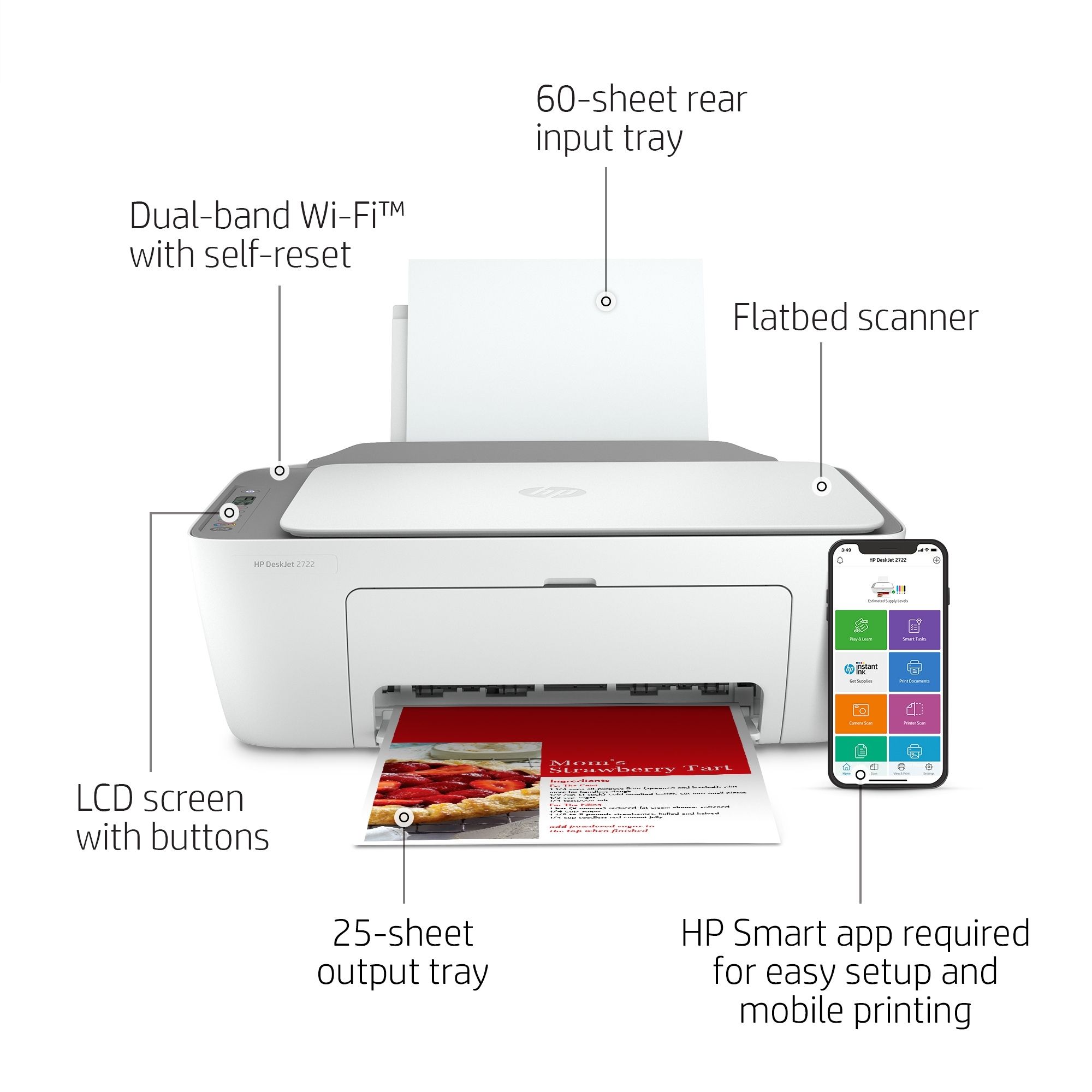 HP DeskJet 2722 Drivers Download