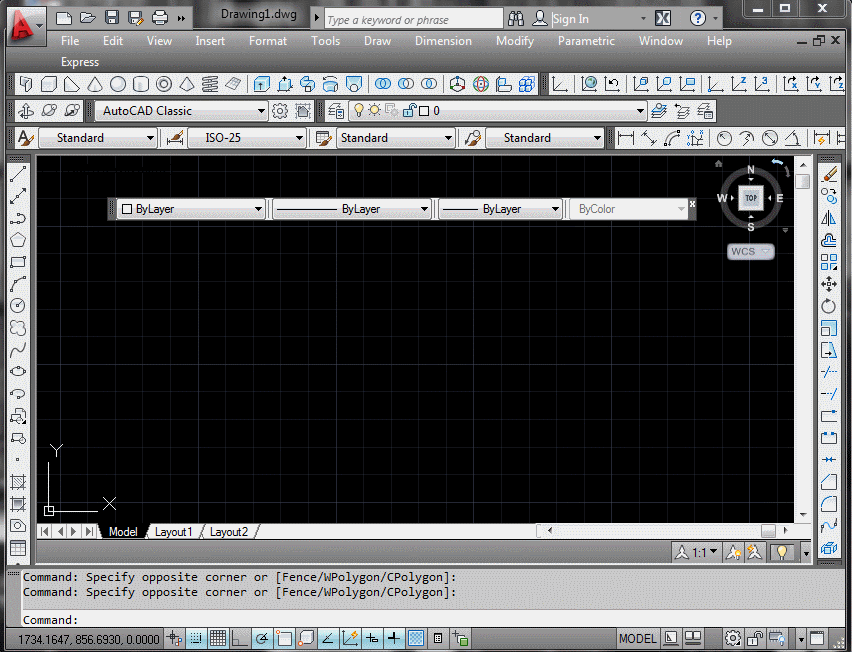 Cara memunculkan garis tebal di AutoCAD MyCADBlogs