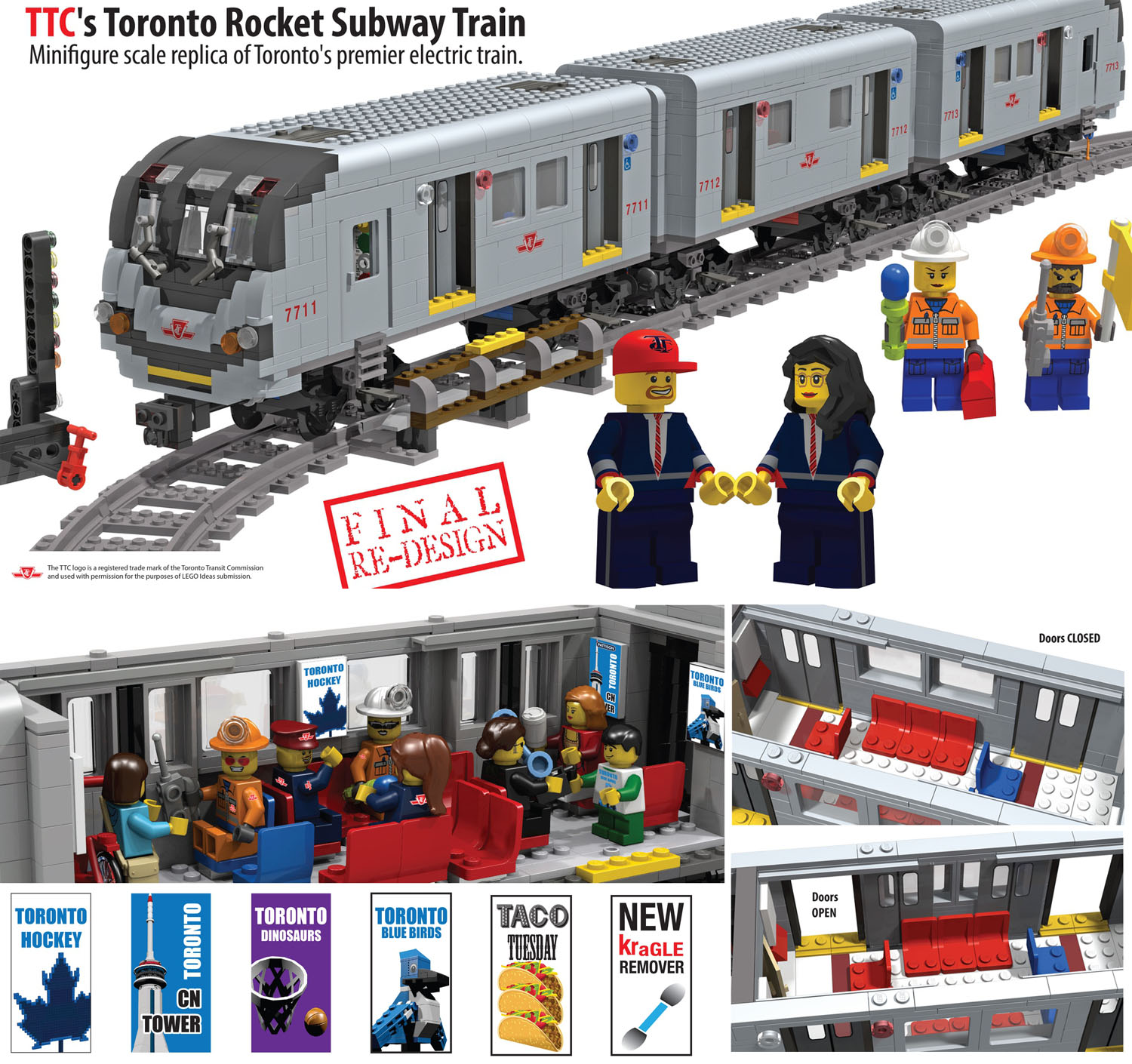 トロント・ロケット(地下鉄車両)：Toronto Rocket Subway
