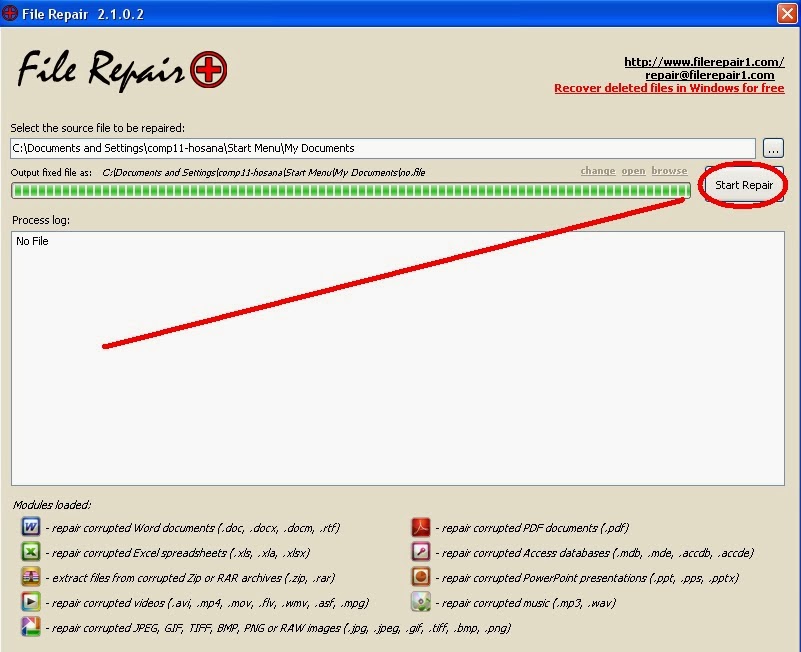 Cara Memperbaiki File Yang Rusak atau Corrupt Dengan Cepat Desert