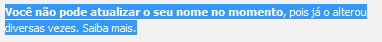 Alterou seu nome no facebook mais de 5 vezes?