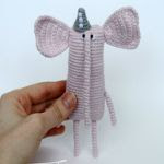 patron gratis elefante amigurumi | free pattern amigurumi elephant