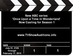 Once Upon a Time in Wonderland Casting Calls