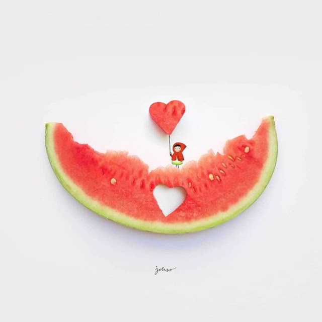 Fruits and Vegetables Artwork Illustrations