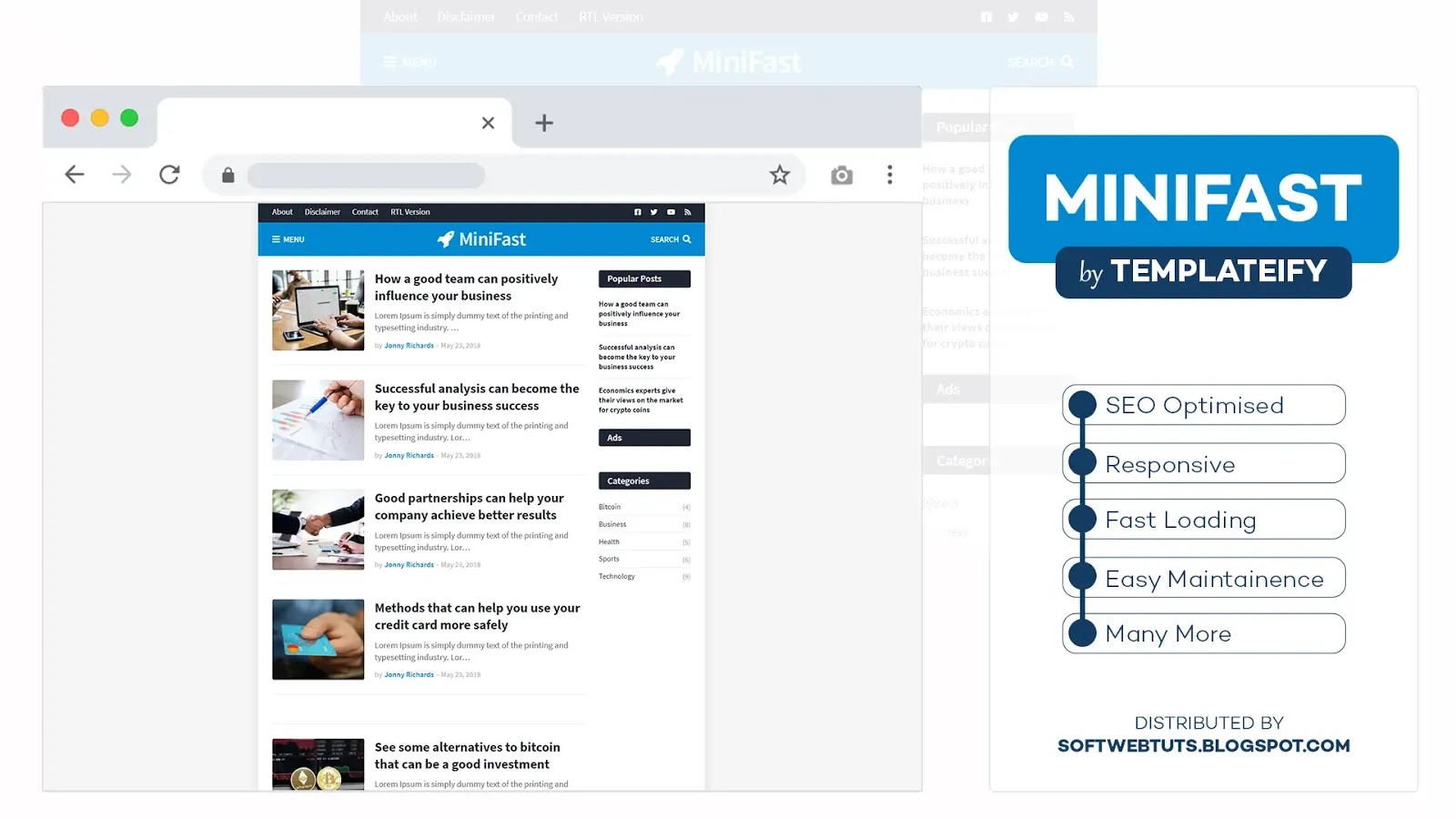 MiniFast - Responsive Blogger Template MiniFast - Responsive Blogger Template