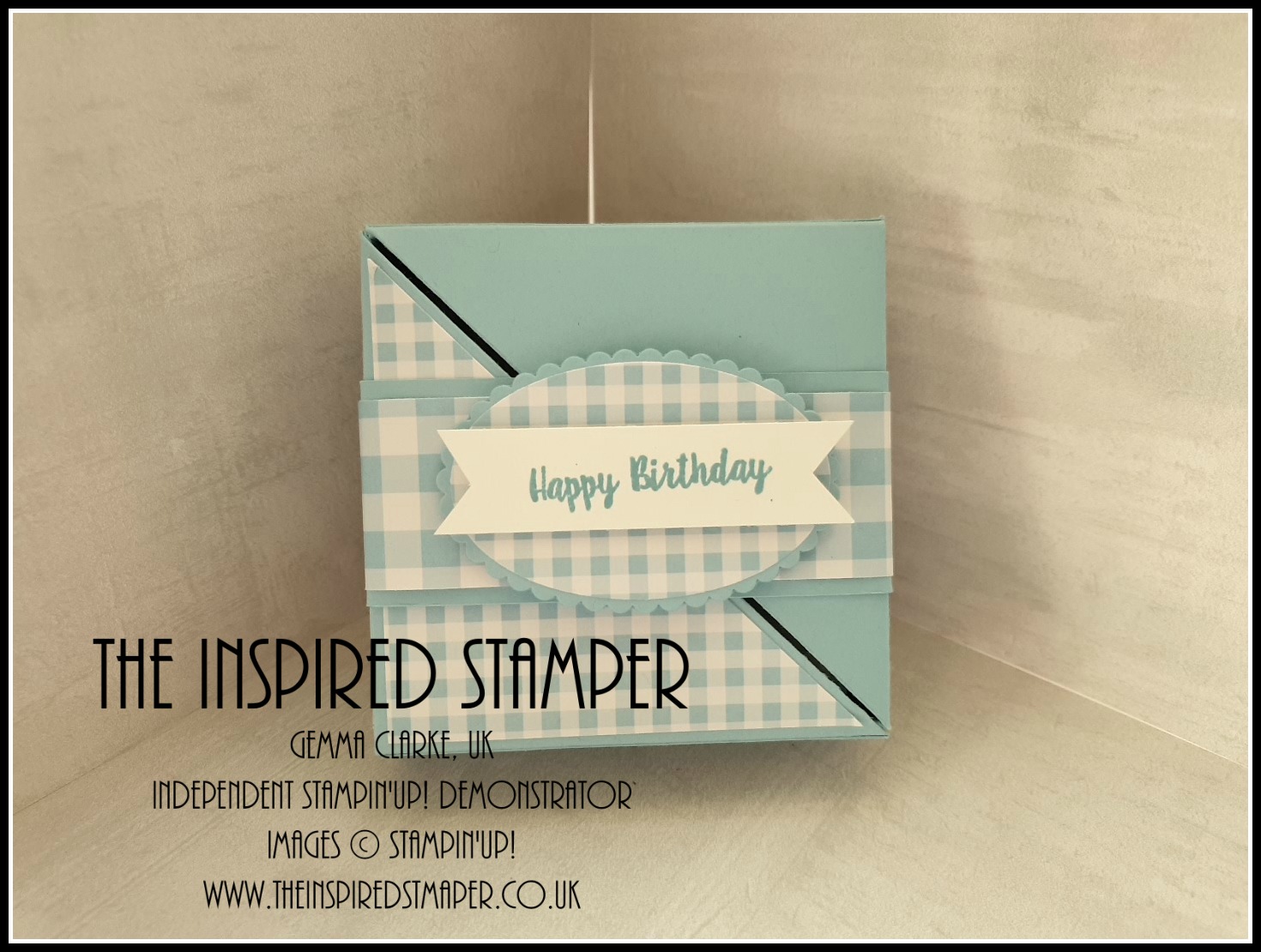 Paper Cake Treat Boxes from Stampin' Up!