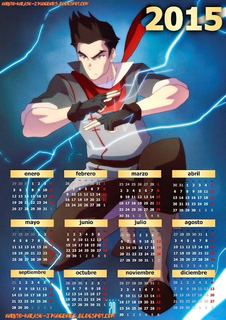 calendario avatar 2015