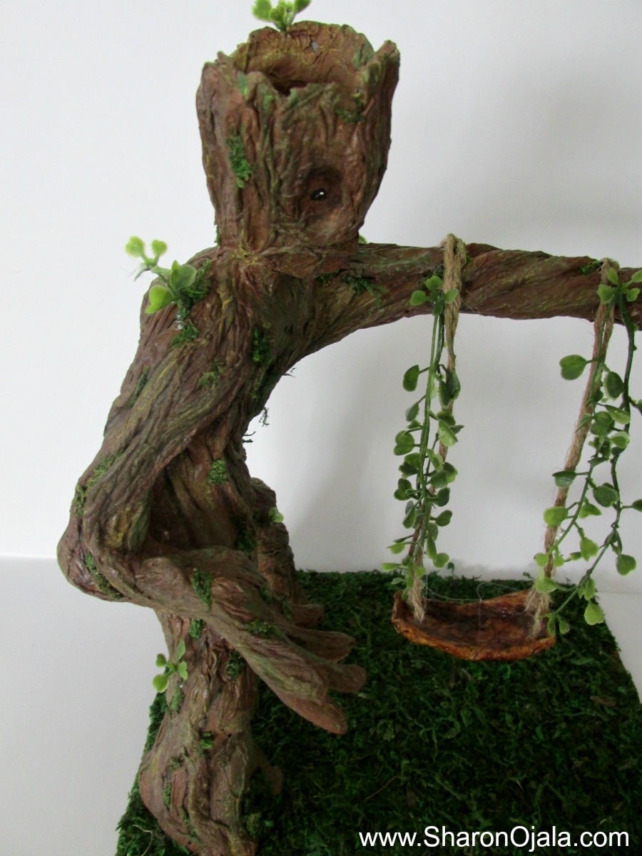 where the gnomes live tree man swing is done