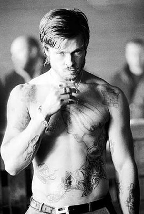 Brad Pitt Tattoos Brad Pitt Tattoo Designs Home Finance