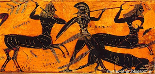 greek mythology and centaurs