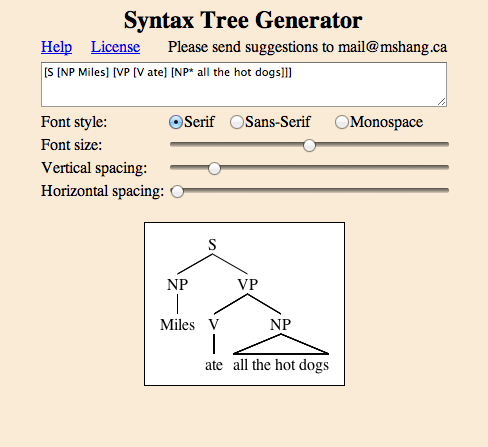SFALingBlog: Spotlight on Linguistic Tools: Syntax Tree ... syntax tree diagram generator 