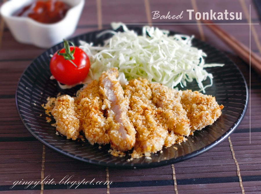 Baked Tonkatsu 日式猪扒（烤箱版）