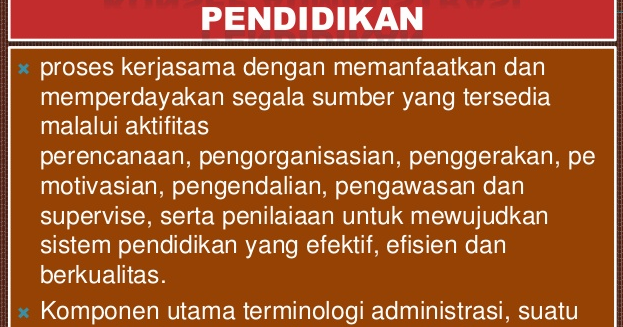 Pertanyaan Tentang Administrasi Pendidikan Dalam Profesi