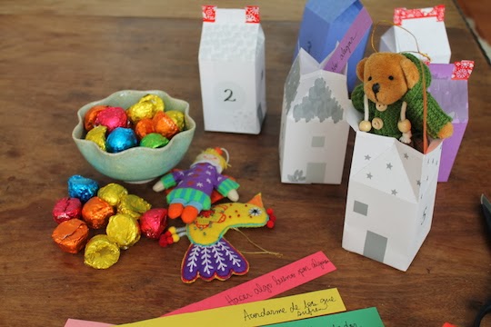 hecho en casa: calendario de adviento 2013 / homemade: advent calendar
