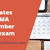Key dates for CIMA November 2019 exam - Timetable