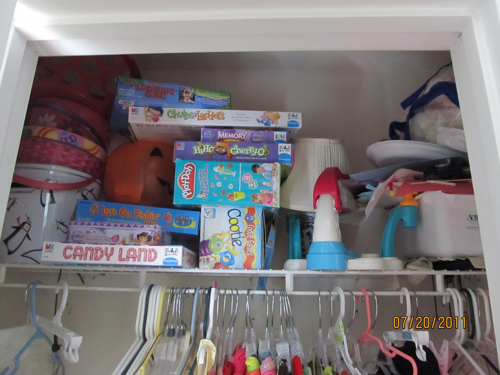 This Mom's Happy Life Dollar Tree Closet Makeover
