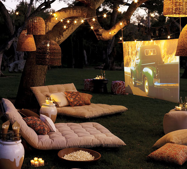 Outdoor Movie Night Party Ideas