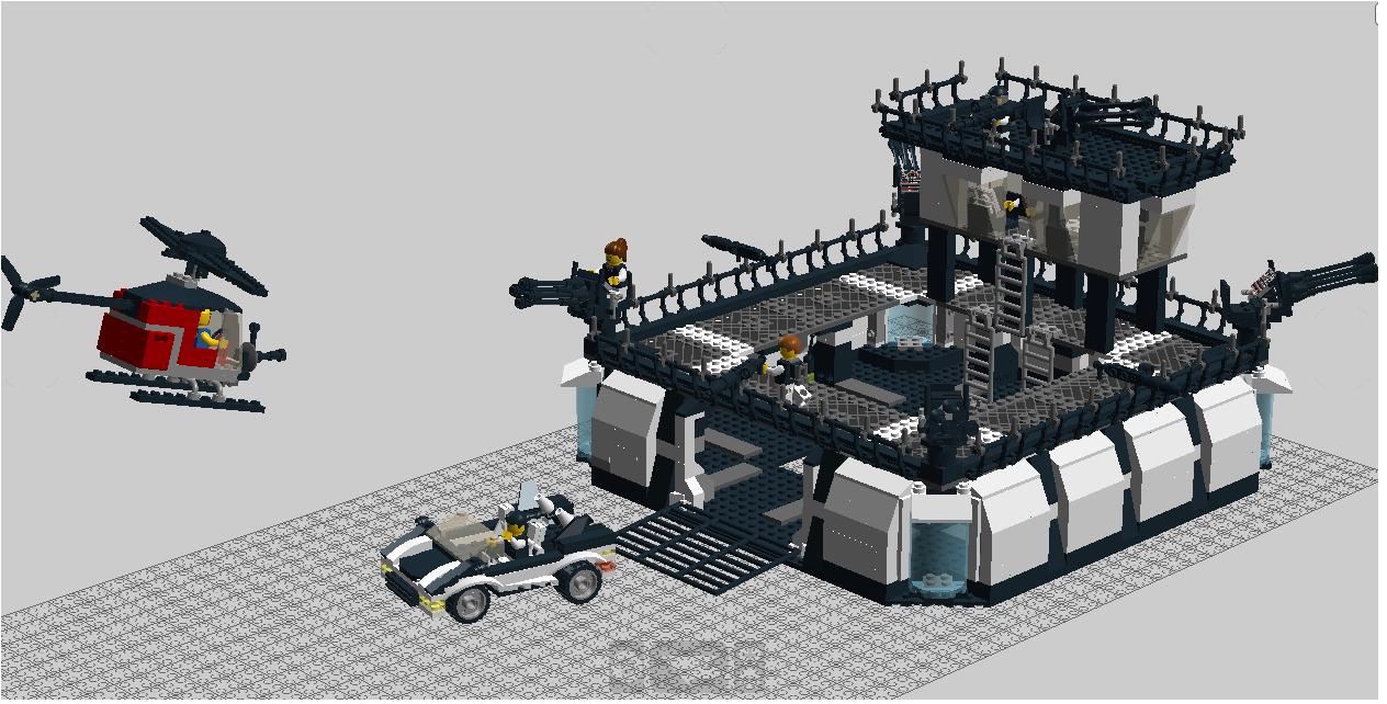 One Brick at a Time: Secret Agent Base