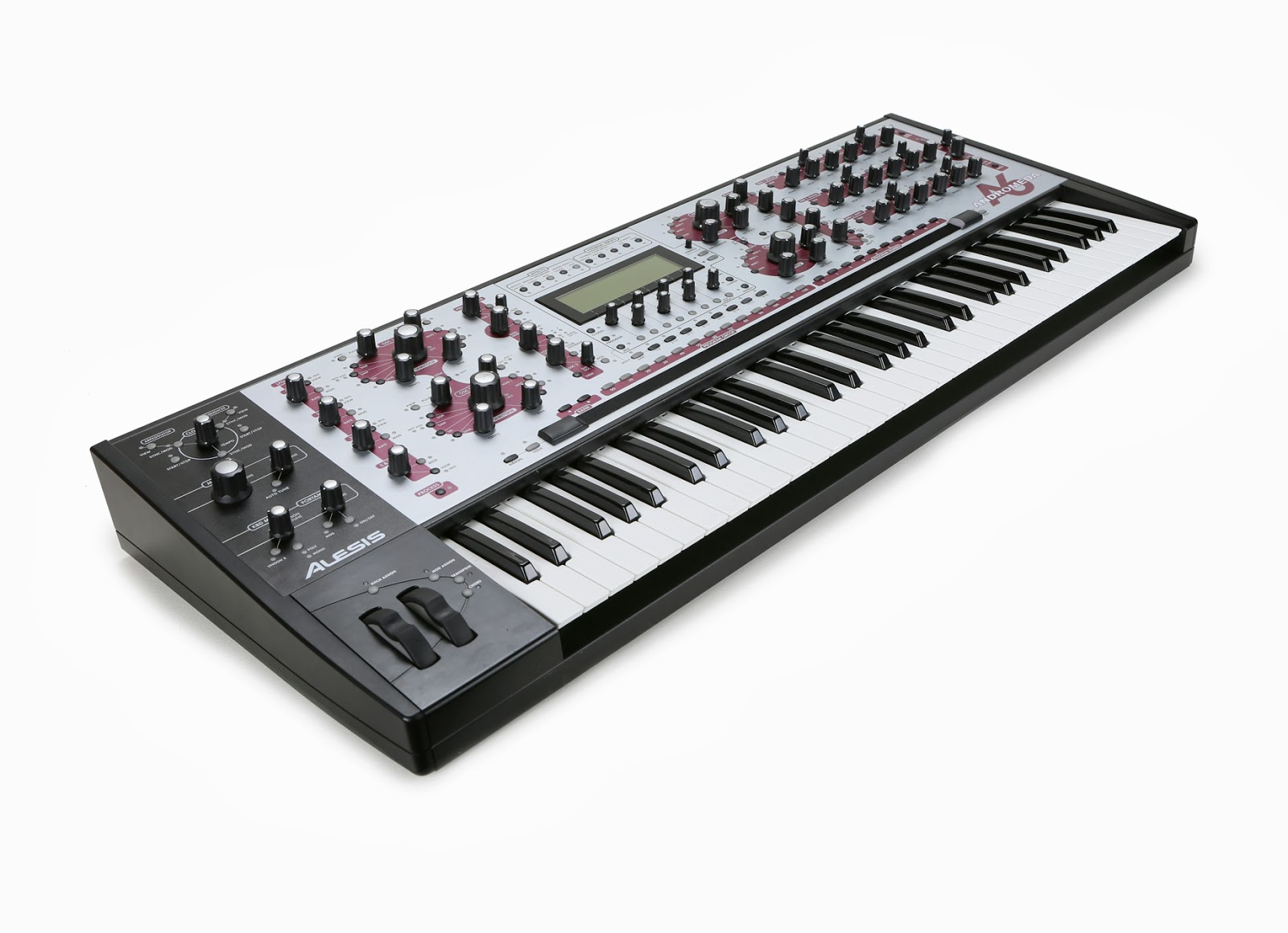 MATRIXSYNTH Alesis Andromeda Analog Synth Synthesizer RARE RED VERSION!