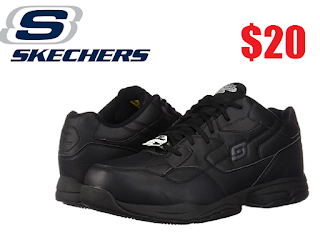 skechers men's felton work shoe