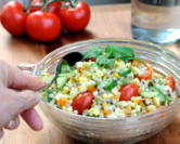 Garden Pasta Salad with Mint Vinaigrette