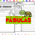 Atividades com fábulas para 3º ano : LEITURA FATIADA E REESCRITA.