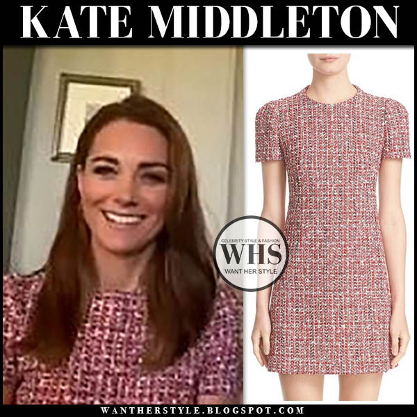 Kate Middleton in pink tweed dress on July 1 ~ I want her style - What ...