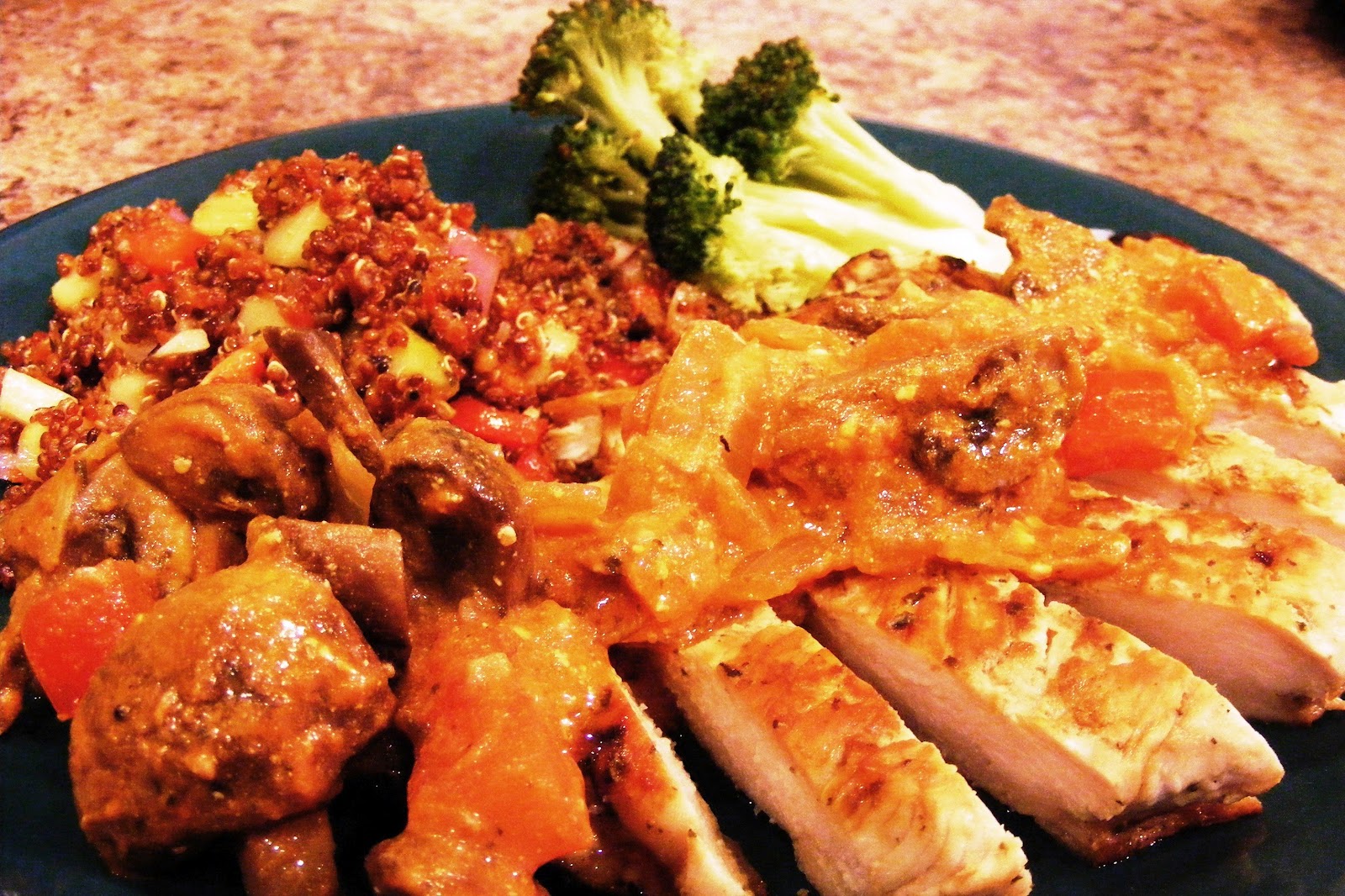 Make Your Someday Today! Chicken Breast and Mushrooms in a Vinegar