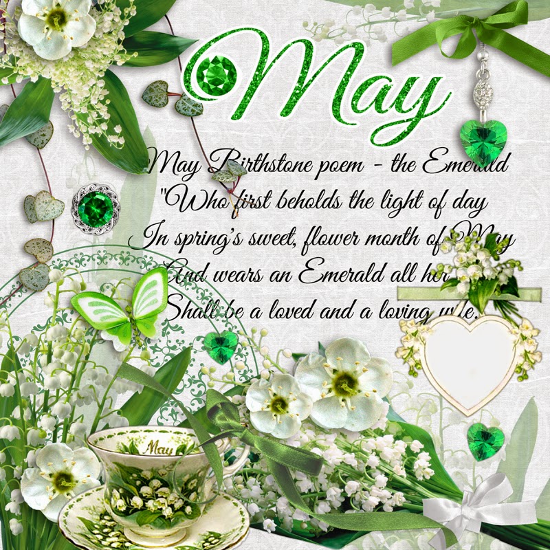 cheyOkota digital scraps May Birthday Collection Freebies