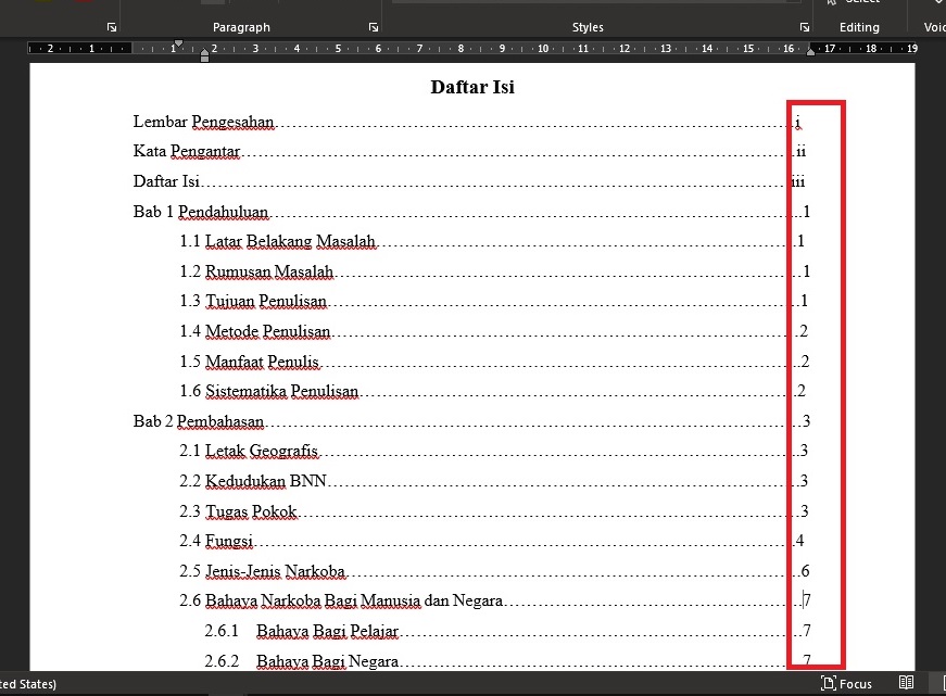 Cara Membuat Titik Titik Pada Daftar Isi Supaya Rapih Blog Mas Tom