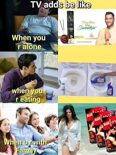 Tv adds memes in hindi
