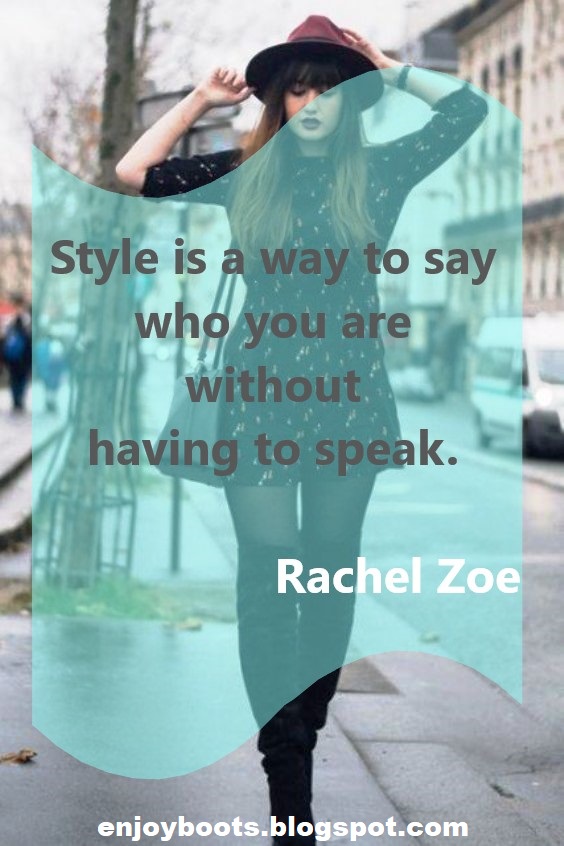 Fashion quotes for women | Just sexy boots