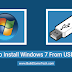 Install Windows 7 From USB Flash Drive: How to Guide