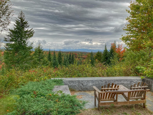 A fall view from the visitor center at Silvio O. Conte National Wildlife Refuge in the Northeast Kingdom of Vermont