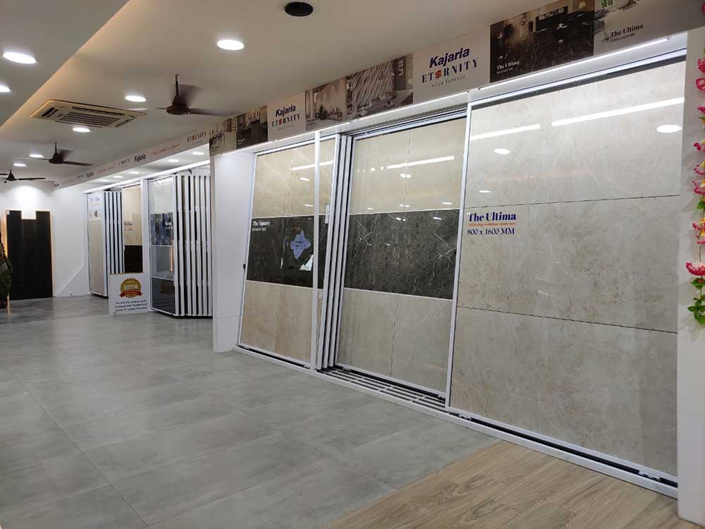 GAYATRI MARBLES & TILES GALLERY kajaria Eternity Showroom Opening