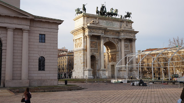 Łuk triumfalny Mediolan