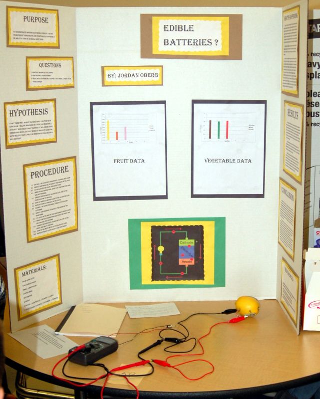 👍 Fruit battery science fair project. Fruit Battery. 2019-01-21